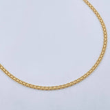Cadena China 7.3gr / 60.3cm / 2.2mm Oro Amarillo +0 18K &