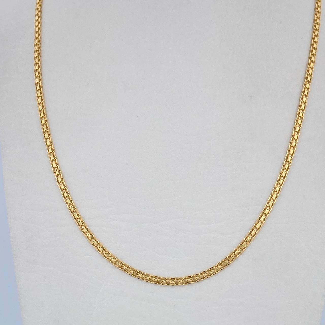 Cadena China 7.35gr / 61cm / +1 Oro 18K &