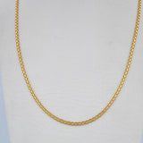 Cadena China 7.35gr / 61cm / +1 Oro 18K &
