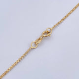 Cadena China 3.05gr / 60.9cm / 1.4mm Oro Amarillo +0 18K $