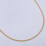 Cadena China 3.05gr / 61cm / 1.1mm Oro Amarillo +0 18K &