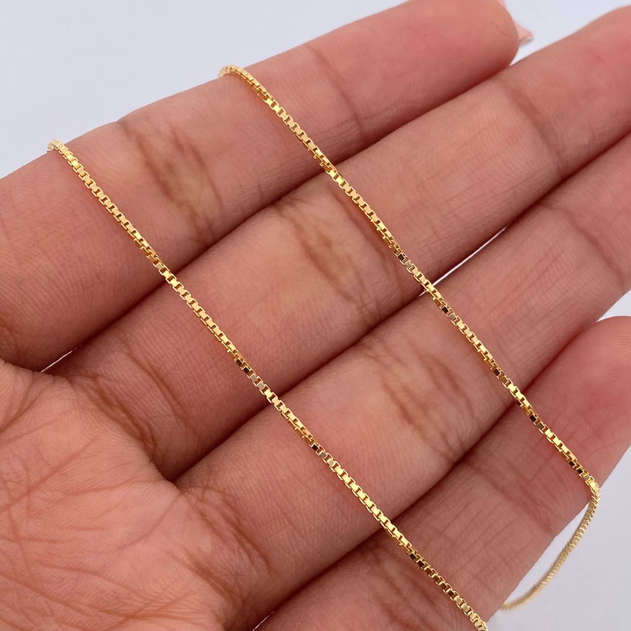 Cadena Veneciana 2.15gr / 60cm / +3 Oro 18K &