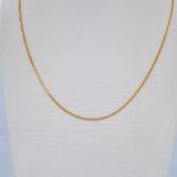Cadena Veneciana 2.95gr / 49.9cm / 0.7mm Oro Amarillo +3 18K $