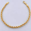 Pulso Lazo 5.2gr / 19.8cm / 4.2mm Oro Amarillo +3 18K &
