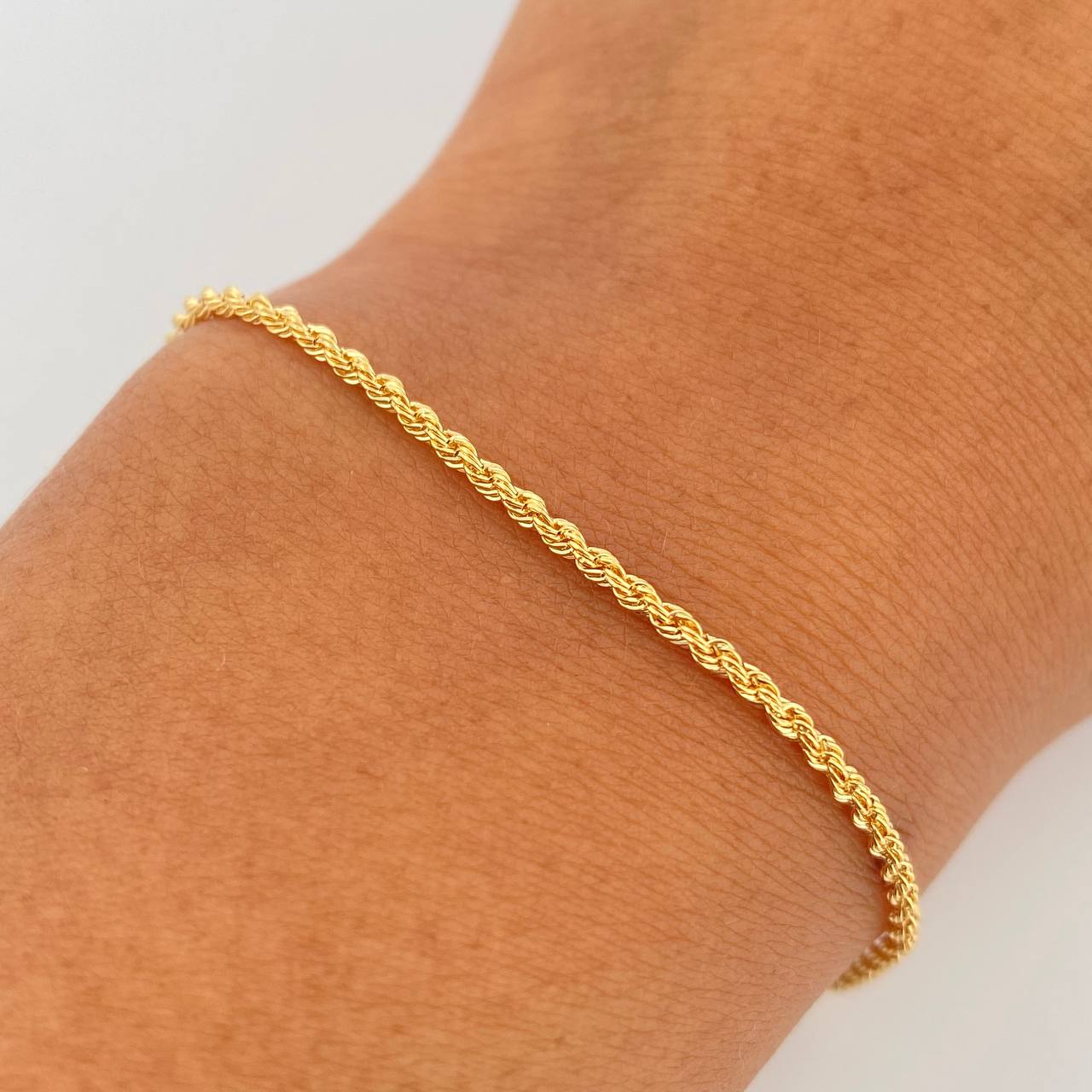 Pulso Lazo 1gr / 18.8cm / 1.4mm Oro Amarillo +3 18K $