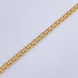 Pulso Chino 4.1gr / 18.4cm / 2.8mm Oro Amarillo +1 18K &