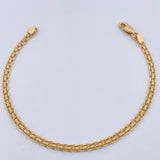 Pulso Chino 4.1gr / 18.4cm / 2.8mm Oro Amarillo +1 18K &