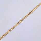 Pulso Cubano 1.05gr / 19.2cm / 2.1mm Oro Amarillo +1 18K &