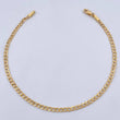 Pulso Cubano 1.05gr / 19.2cm / 2.1mm Oro Amarillo +1 18K &