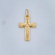 Dije Cruz Cristo 1.55gr / 3.5cm / Oro Amarillo 18K &
