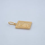 Dije Virgen del Carmen - Cristo 0.8gr / 2cm / Oro Amarillo 18K &