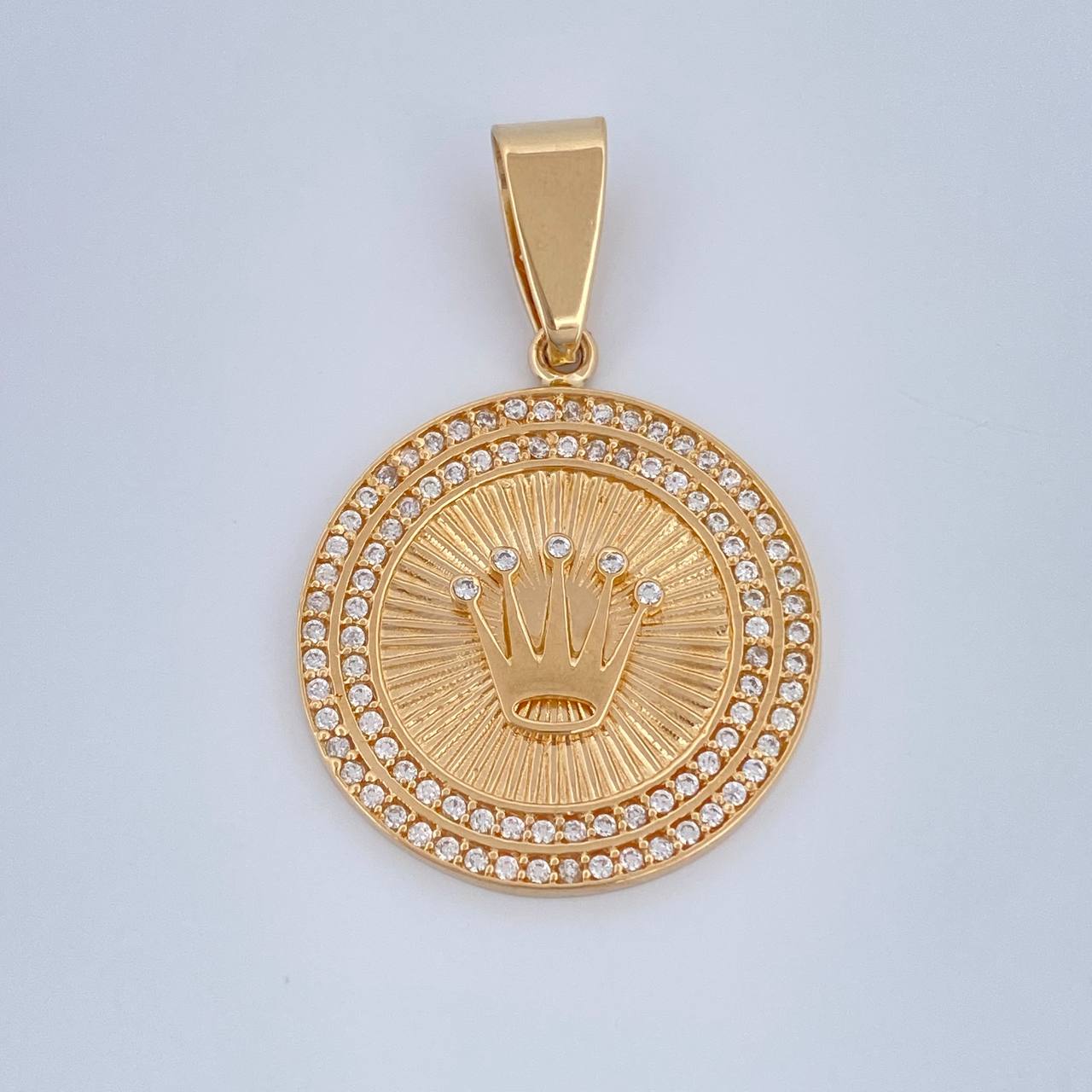 Dije Corona RX 5.1gr / 3.6cm / Oro Amarillo 18K &