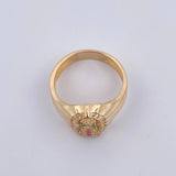 Anillo Virgen de Guadalupe 4.3gr / T7 / Oro Amarillo 18K &