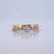 Anillo Churumbela Corazones 2.45gr / T6 / Oro Amarillo 18K %