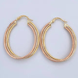 Candongas Camille 2.35gr / 3.7cm / Tres Oros 18K &