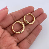 Candongas Clavo 5.15gr / 1.8cm / Oro Amarillo 18K &