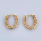 Candongas BV 4.25gr / 1.6cm / Oro Amarillo 18K &