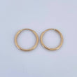 Candongas Aro 0.6gr / 1.2cm / Oro Amarillo 18K &