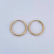 Candongas Aro 0.65gr / 1.2cm / Oro Amarillo 18K &