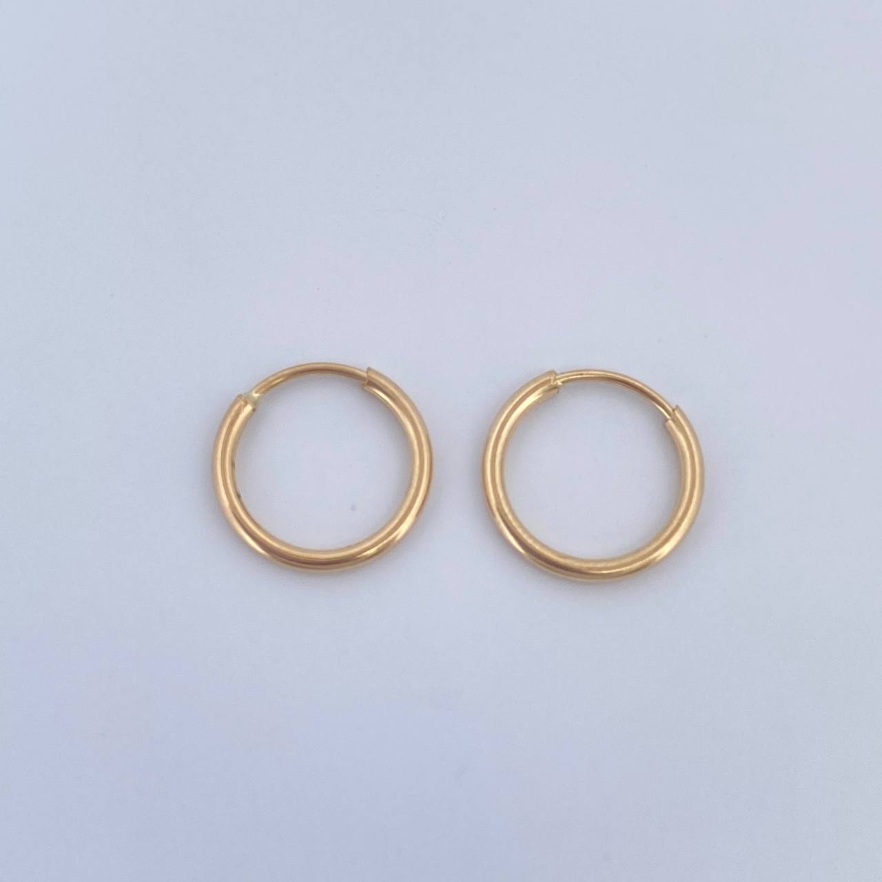 Candongas Aro 0.55gr / 1cm / Oro Amarillo 18K &