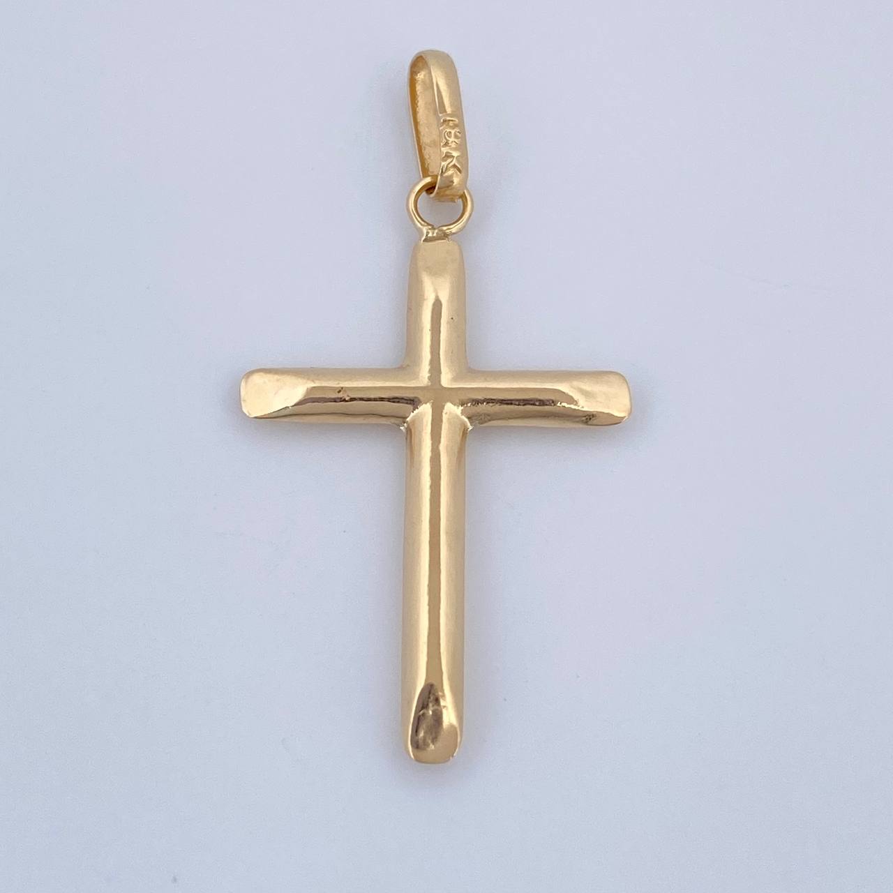 Dije Cruz 0.7gr / 3.3cm / Oro Amarillo 18K &