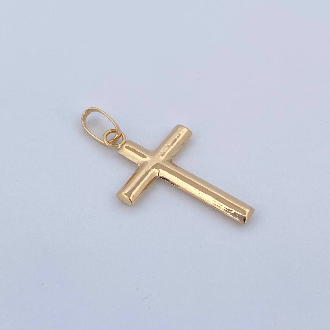 Dije Cruz 0.7gr / 3cm / Oro Amarillo 18K &