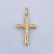 Dije Cruz Cristo 1.35gr / 3.5cm / Oro Amarillo 18K &