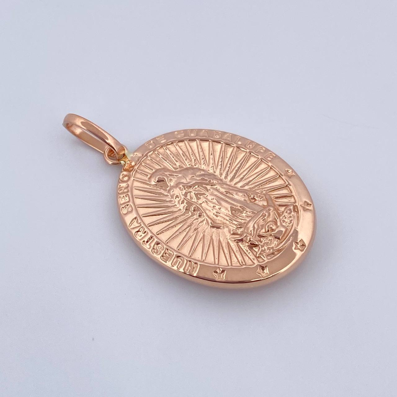 Dije Virgen Guadalupe 2gr / 3cm / Oro Rosa 18K &