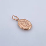 Dije Virgen Guadalupe 0.7gr / 2cm / Oro Rosa 18K &