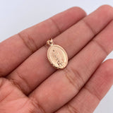 Dije Virgen Guadalupe 0.7gr / 2cm / Oro Rosa 18K &