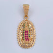 Dije Virgen de Guadalupe 3.45gr / 3.2cm / Oro Amarillo 18K &