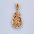 Dije Virgen Del Carmen 2.45gr / 2.5cm / Oro Amarillo 18K &