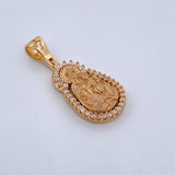 Dije Virgen Del Carmen 2.45gr / 2.5cm / Oro Amarillo 18K &