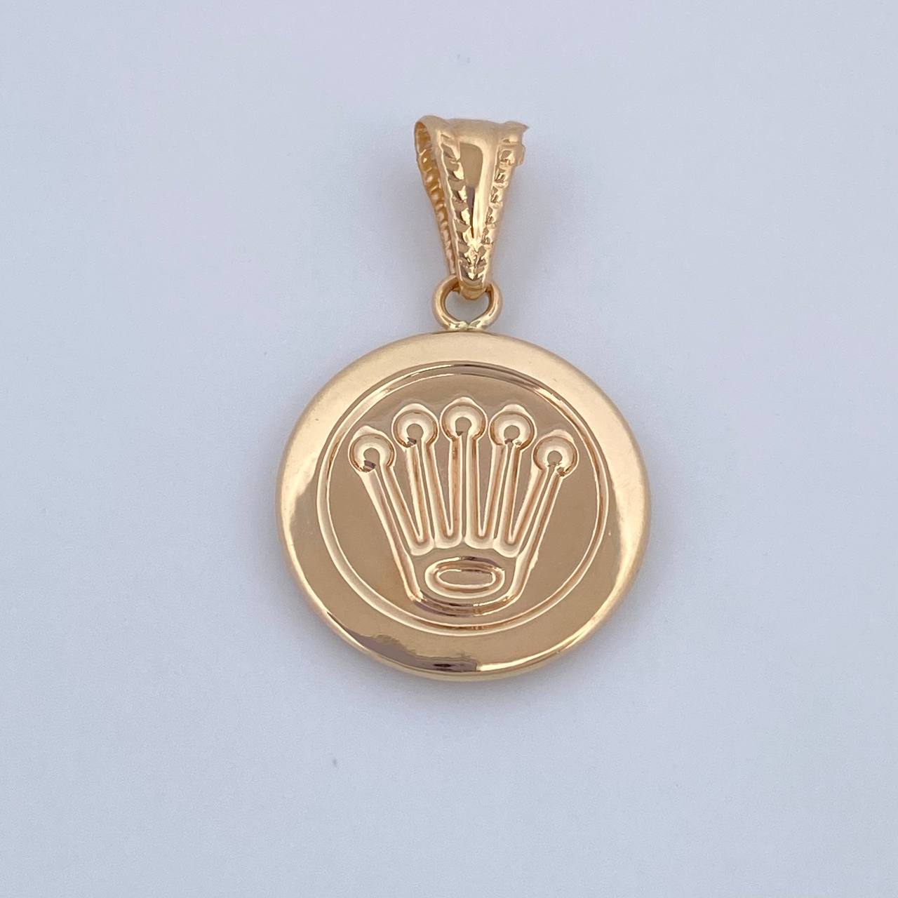 Dije Corona RX 1.3gr / 2.5cm / Oro Amarillo 18K &