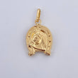 Dije Herradura Caballo 0.95gr / 2.5cm / Oro Amarillo 18K &