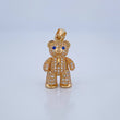 Dije Oso Articulado Corbata 4.7gr / 3cm / Oro Amarillo 18K &