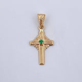 Dije Cruz 0.65gr / 2.4cm / Oro Amarillo 18K