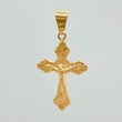 Dije Cruz Cristo 2.4gr / 3.6cm / Oro Amarillo 18K %