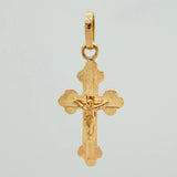Dije Cruz Cristo 1gr / 2.8cm / Oro Amarillo 18K %