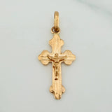 Dije Cruz Cristo 1gr / 2.8cm / Oro Amarillo 18K %