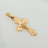Dije Cruz Cristo 1gr / 2.8cm / Oro Amarillo 18K %