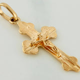 Dije Cruz Cristo 1gr / 2.8cm / Oro Amarillo 18K %