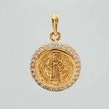 Dije San Benito 2.5gr / 2.3cm / Oro Amarillo 18K %
