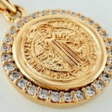Dije San Benito 2.5gr / 2.3cm / Oro Amarillo 18K %