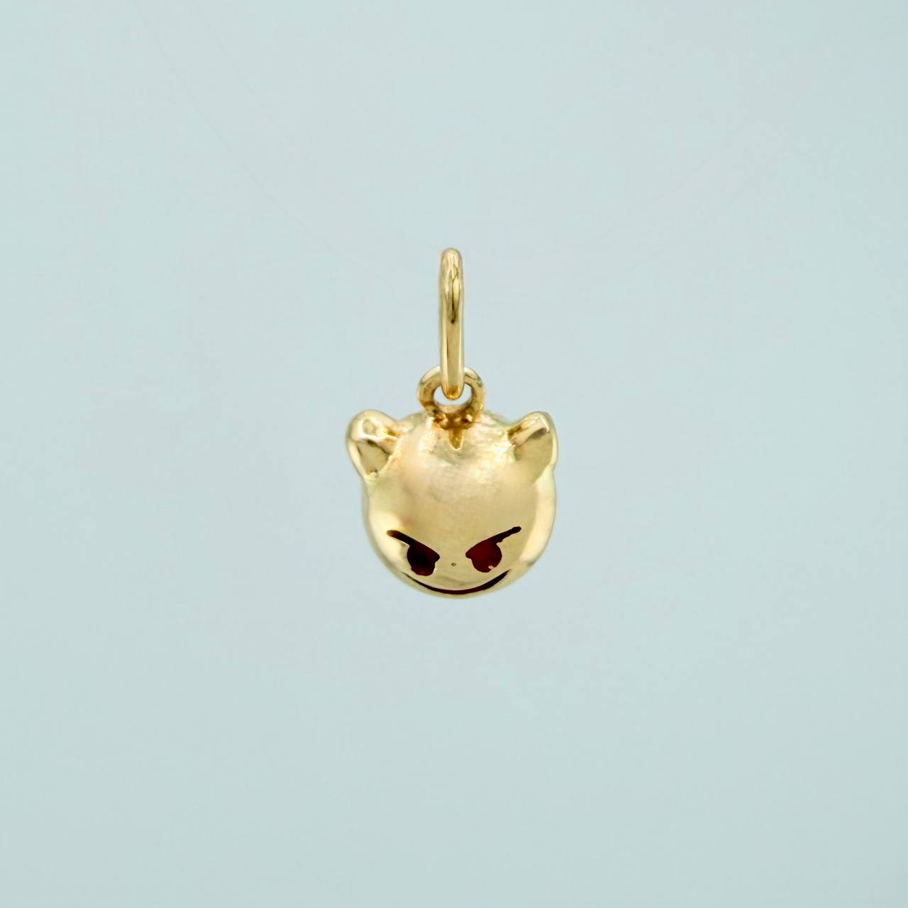Dije Emoji Diablo 1.15gr / 1.3cm / Oro Amarillo 18K %