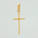 Dije Cruz 0.8gr / 3.7cm / Oro Amarillo 18K