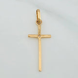 Dije Cruz 0.8gr / 3.7cm / Oro Amarillo 18K