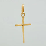 Dije Cruz 0.65gr / 2.7cm / Oro Amarillo 18K %