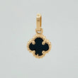 Dije Trebol 0.85gr / 1.6cm-Oro Amarillo 18K %