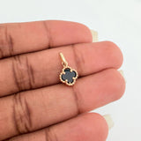 Dije Trebol 0.85gr / 1.6cm-Oro Amarillo 18K %